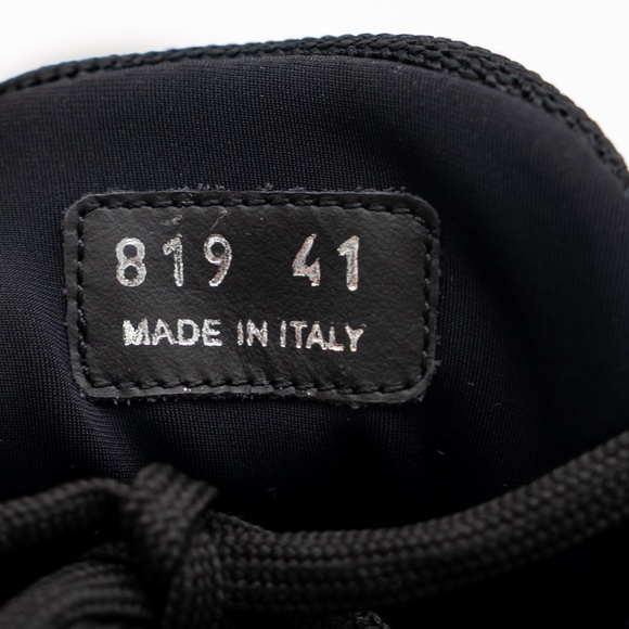 size 41eu 11 US Prada Cloudbust Thunder Mid Top Sneakers Black Wedge - Picture 10 of 12